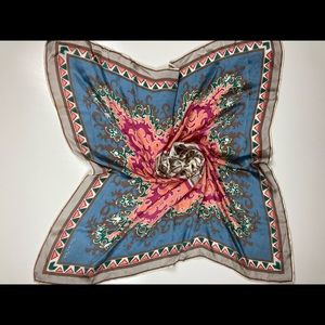 Vintage Oscar de la renta silk scarf